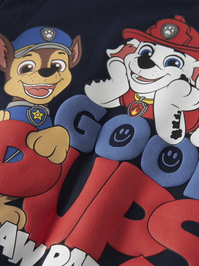 Name It Sweatshirt LS Mini Jeep Paw Patrol Navy Blazer - Billede 2