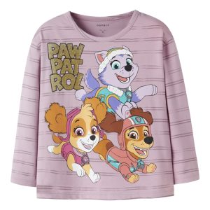Name It T-shirt Mini LS Jannet Paw Patrol Dawn Pink