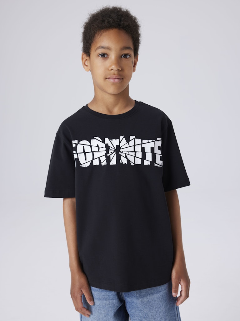 Name It T-shirt Kids SS Jamba Fornite Black - Billede 4