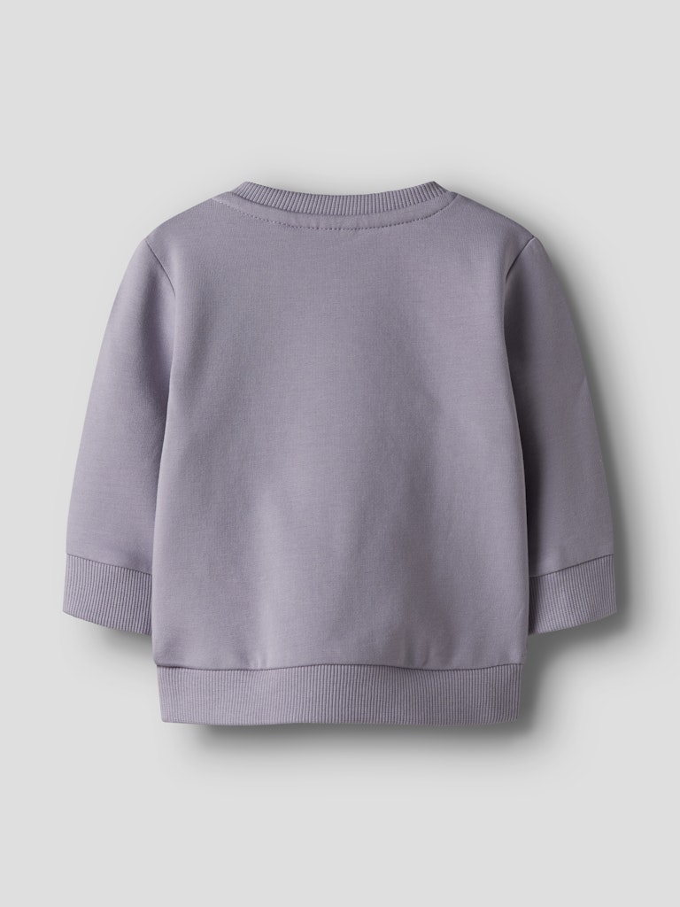 Name It Sweatshirt Baby LS Cathy Lavender Gray - Billede 2