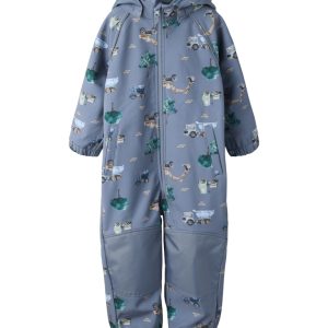 Name It Softshell Heldragt Mini Alfa08 AOP Flint Stone