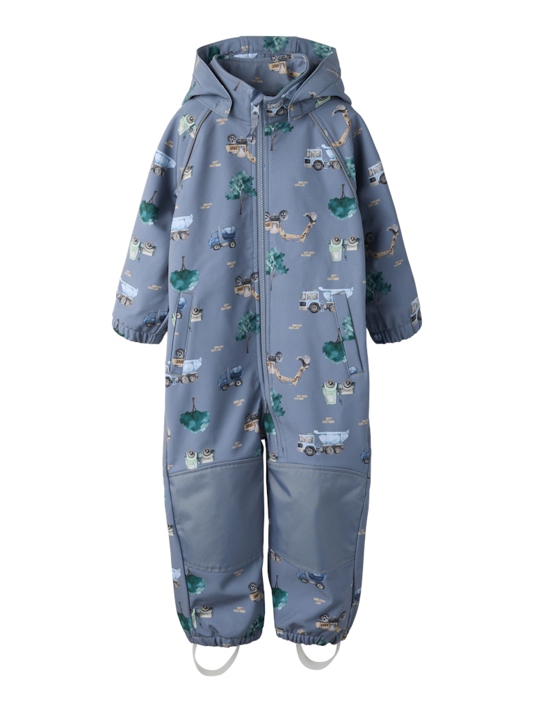 Name It Softshell Heldragt Mini Alfa08 AOP Flint Stone