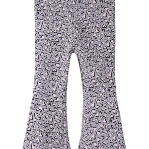 Name It Bukser Mini Bearta Sweat Flare Lavender Gray