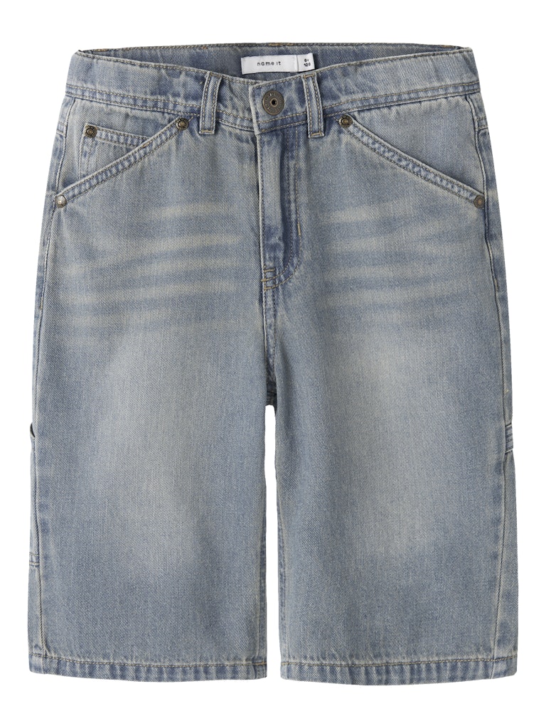 Name It Shorts Denim Kids Ryan Bermuda Vintage Medium Blue Denim