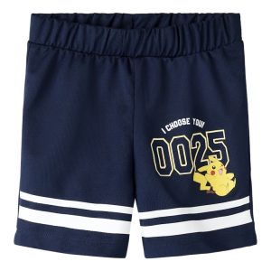 Name It Shorts Mini Mic Pokemon Long Navy Blazer