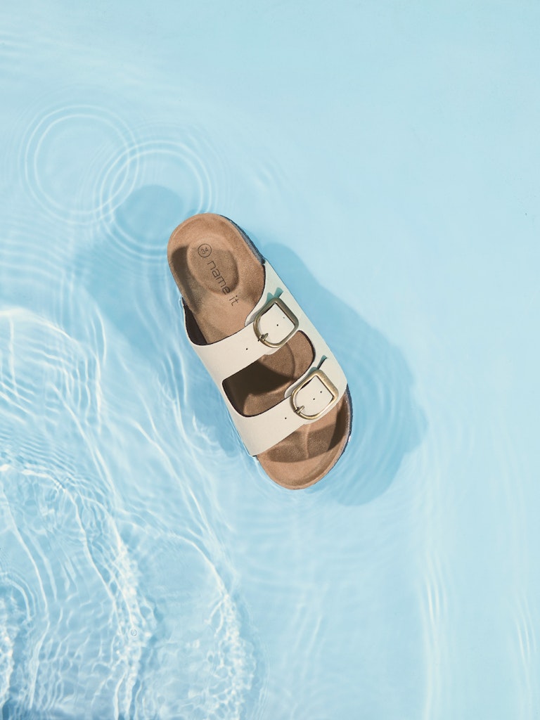 Name It Sandal Kids Flora Cloud Dancer - Billede 5