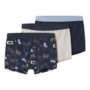 Name It Boxershorts Kids 3-pak Gamer Navy Blazer