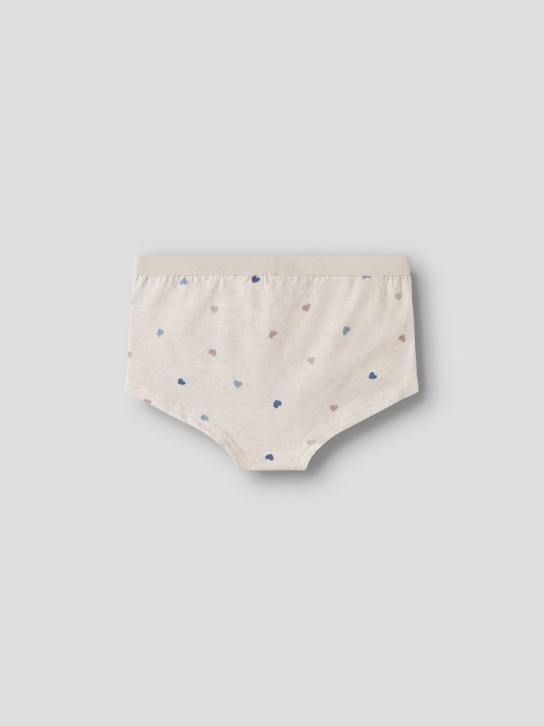 Name It Hipsters Kids 3-pak Peyote Hearts Peyote Melange - Billede 2