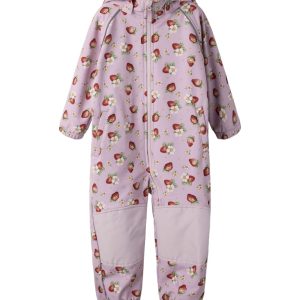 Name It Softshell Heldragt Mini Alfa08 AOP Keepsake Lilac