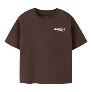 Name It T-shirt Kids SS Holle Chestnut
