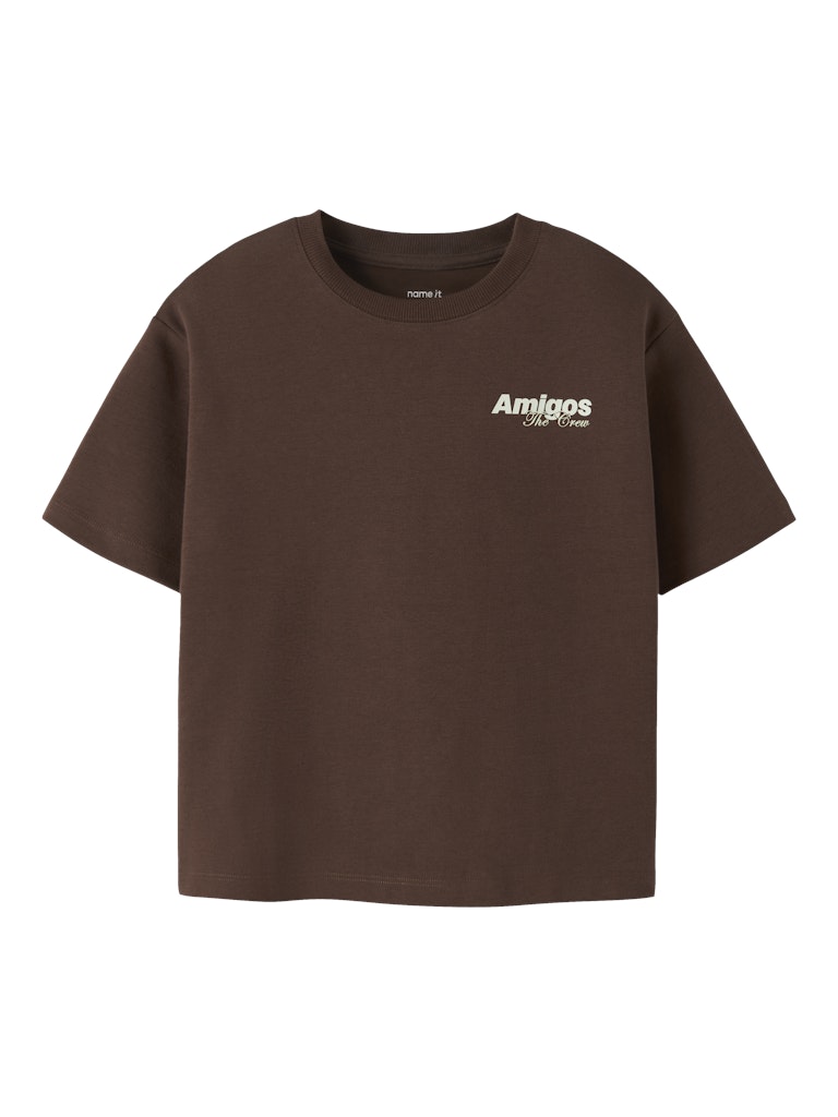 Name It T-shirt Kids SS Holle Chestnut