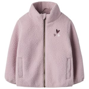 Name It Fleece Jakke Mini Mall Sherpa Keepsake Lilac