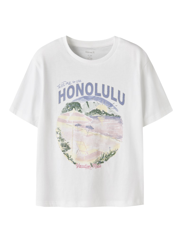 Name It T-shirt Kids SS Jamillo Bright White