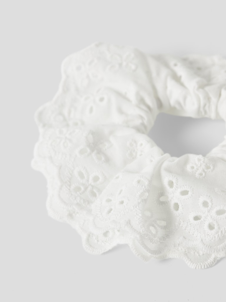 Name It Hårelastik Scrunchie Jotilda Bright White - Billede 2