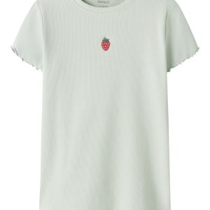 Name It T-shirt Kids SS Vivemma Slim Pale Aqua