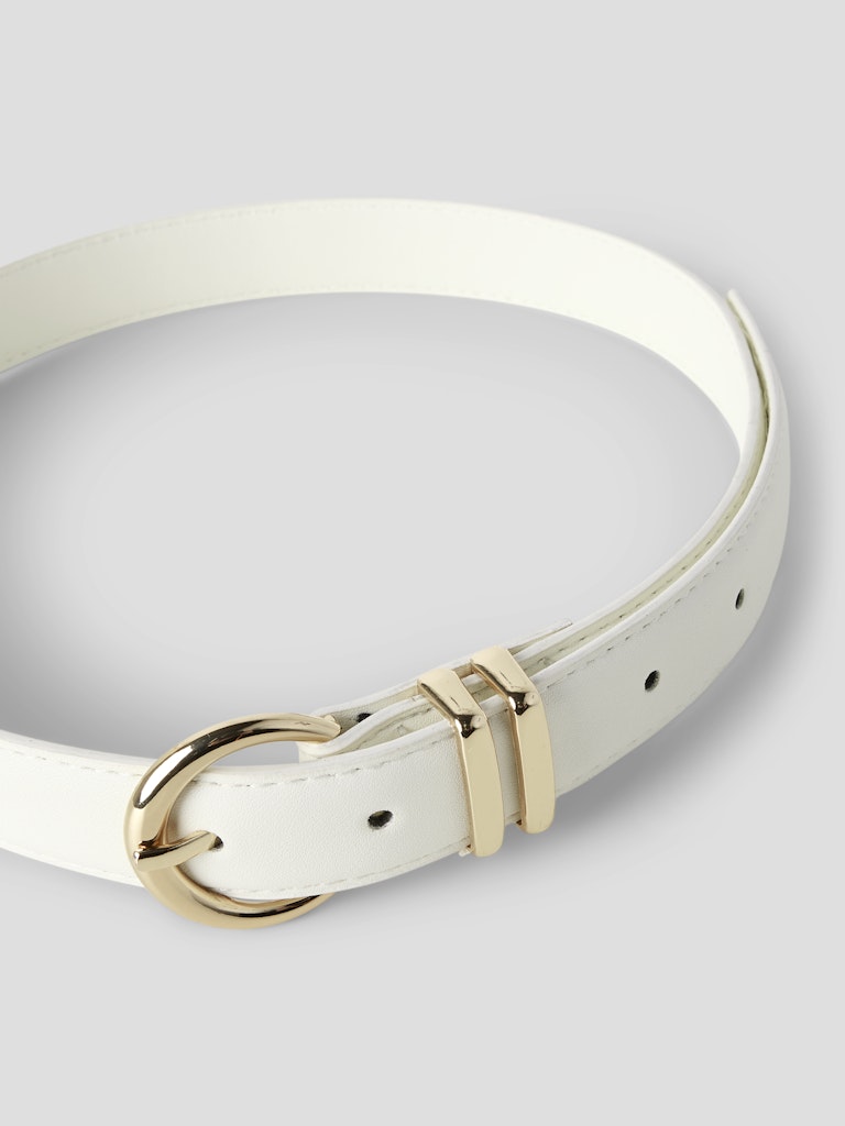 Name It Kids Bælte Birka Belt White - Billede 3