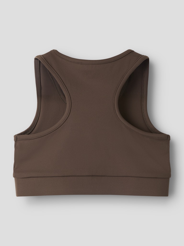 Name It Top Kids SL Diana Cropped Slim Chocolate Martini - Billede 2