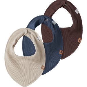 Name It Hagesmæk 3-pak Yasim Rib Scarf French Roast