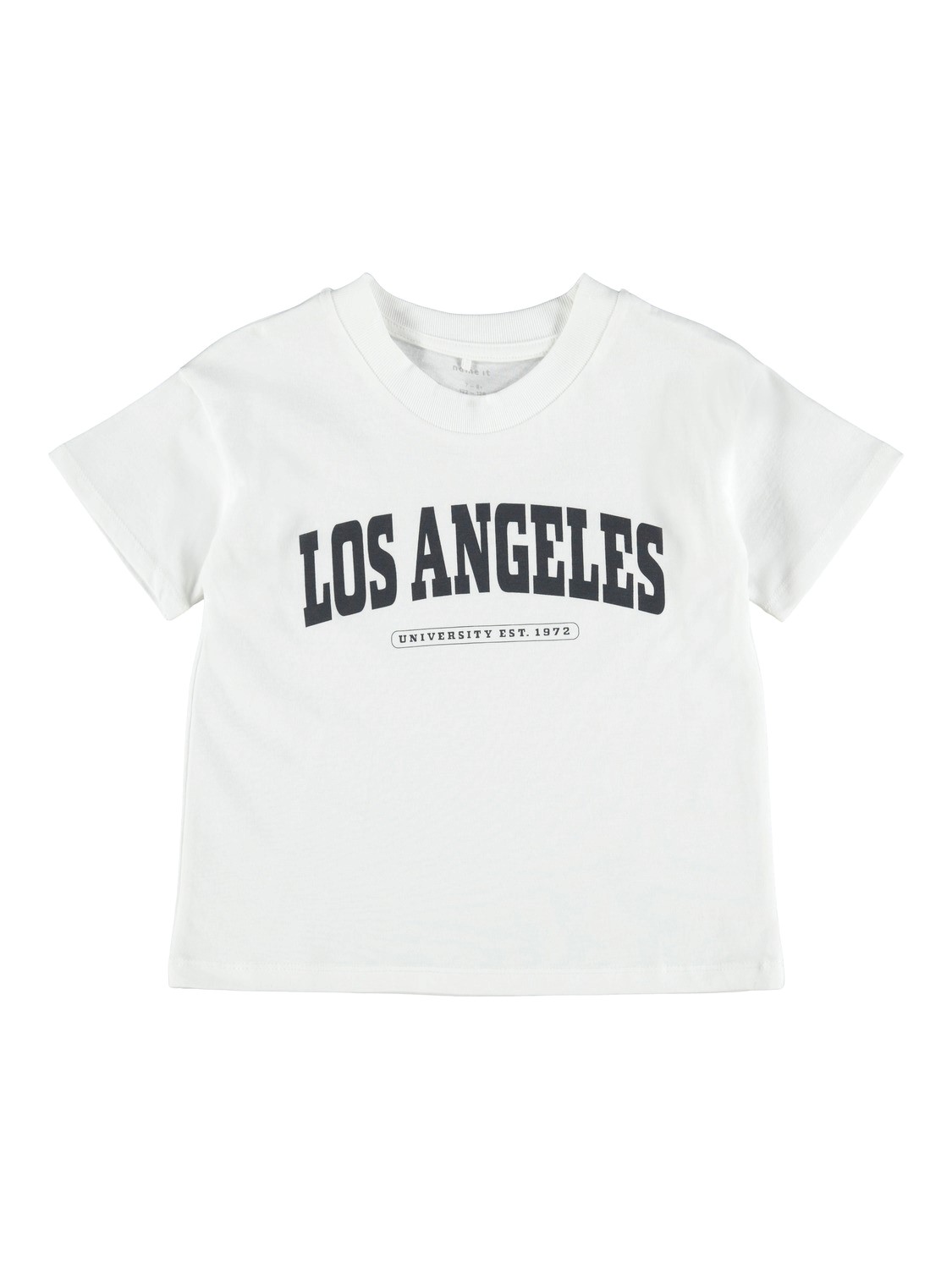 Name It T-shirt Litia Boxy Bright White