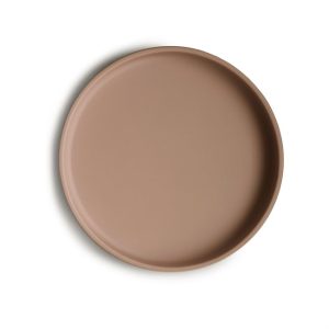 Mushie Silikone Tallerken Classic Natural