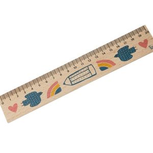 Petit Monkey Lineal i træ 20 cm