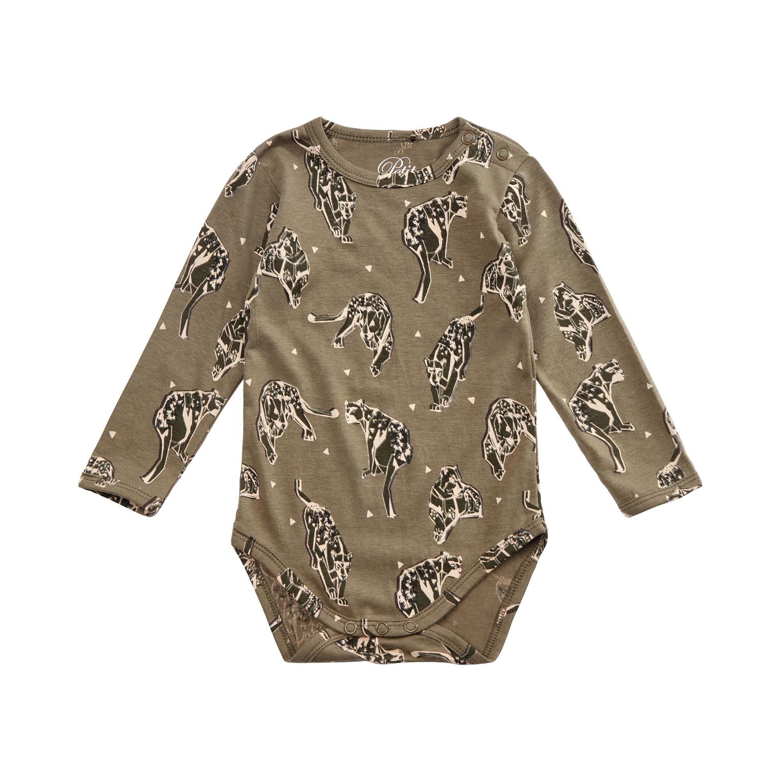 Petit by Sofie Schnoor Body LS Army green
