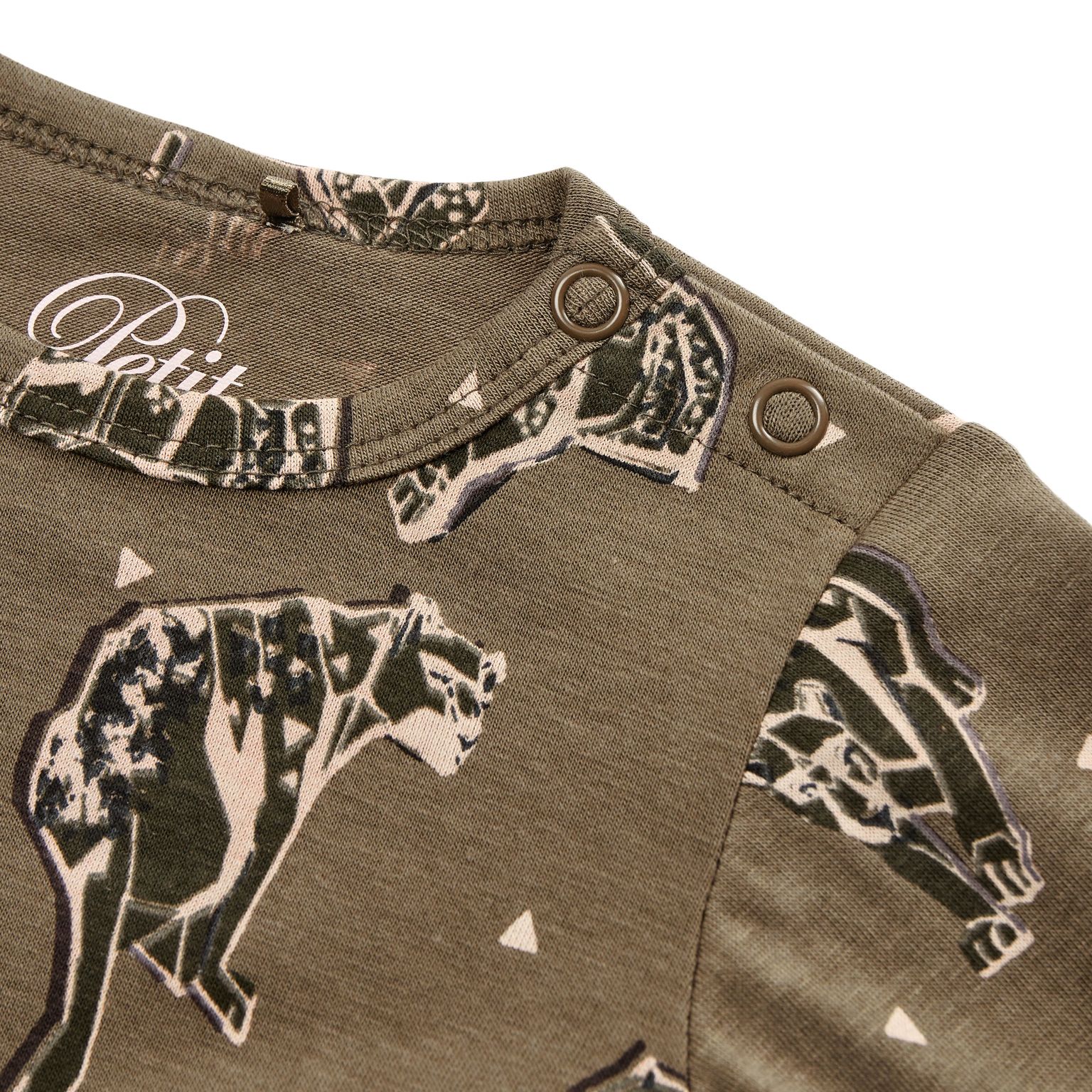 Petit by Sofie Schnoor Body LS Army green - Billede 2