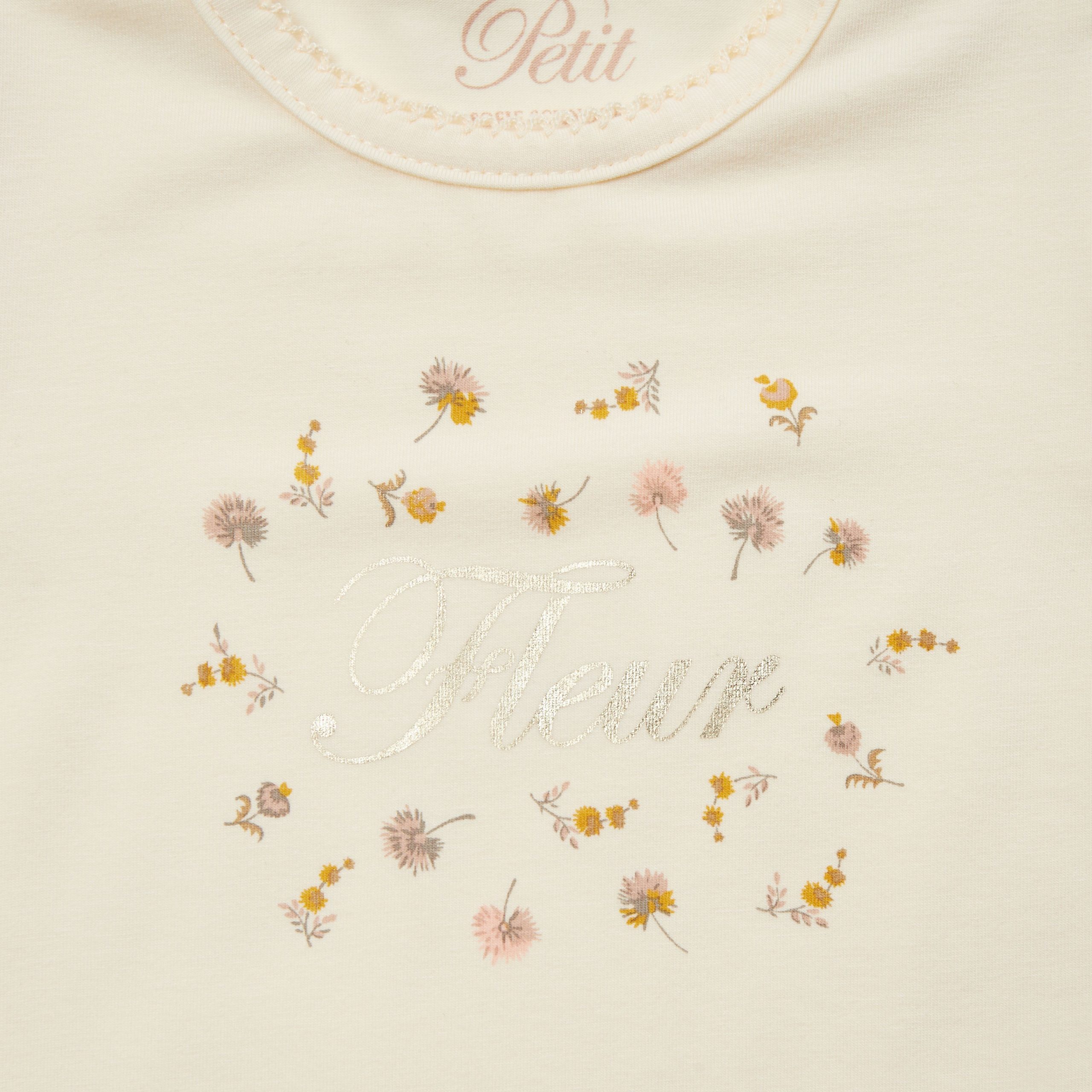 Petit by Sofie Schnoor Body Dicte AOP Off White - Billede 3