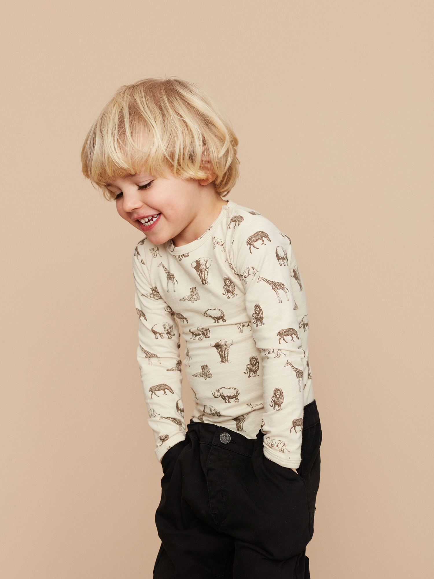 Petit by Sofie Schnoor Body Oekotex Sand - Billede 4