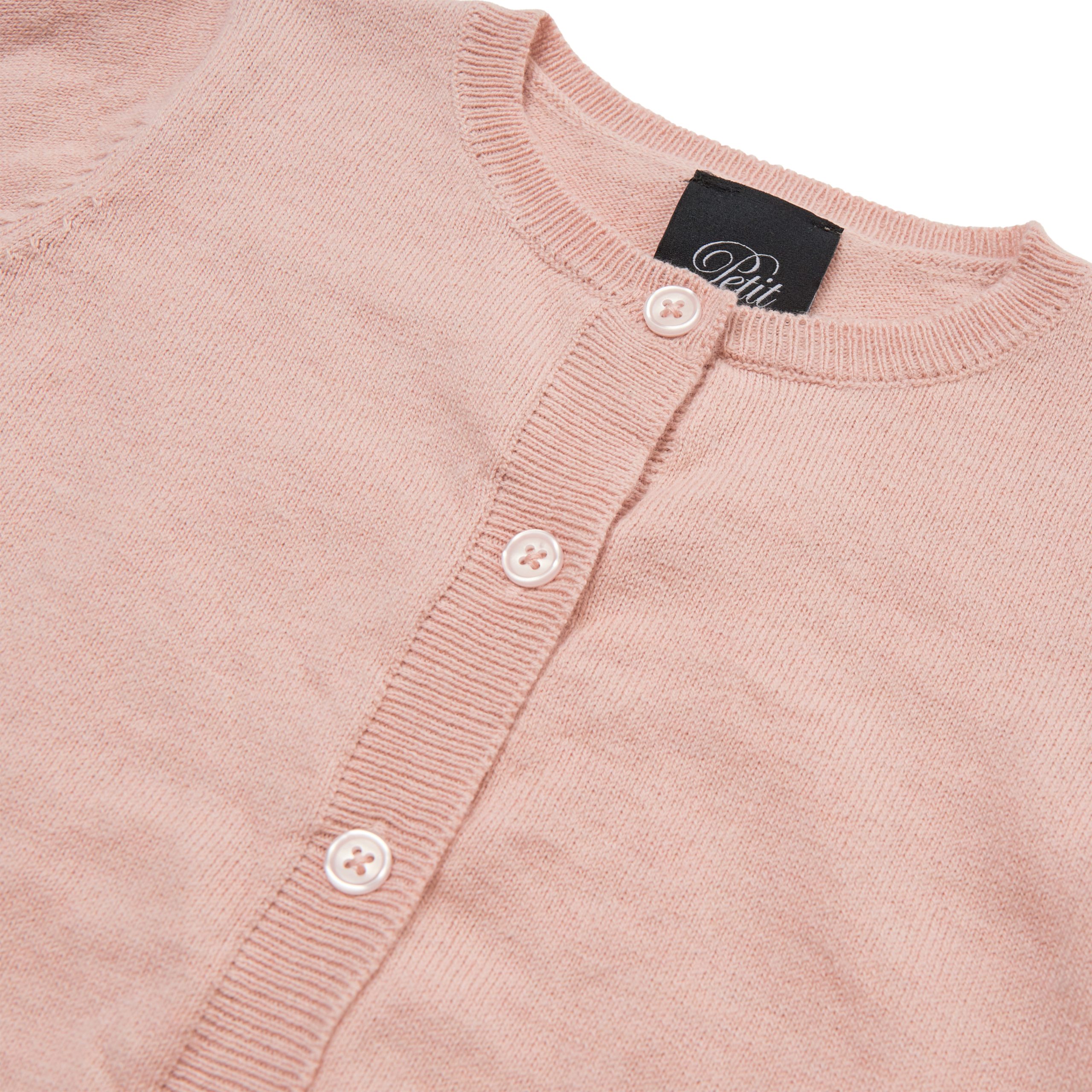 Petit by Sofie Schnoor Cardigan Strik Iowa Light Rose - Billede 2
