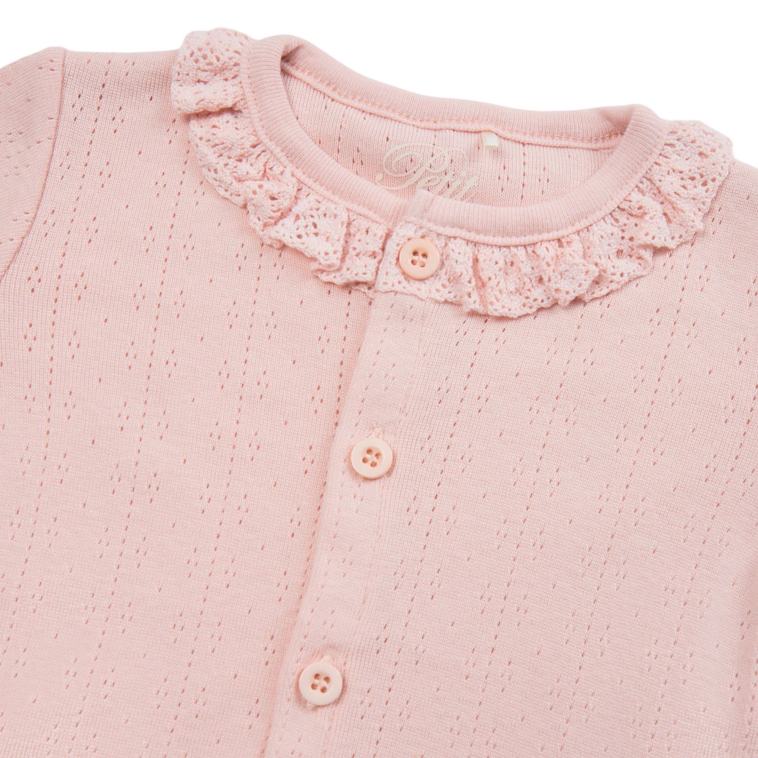 Petit by Sofie Schnoor Cardigan Oekotex Rose Blush - Billede 3