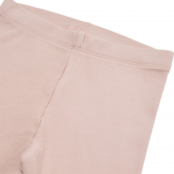 Petit by Sofie Schnoor Leggins Rib Alabama Light Rose - Billede 3