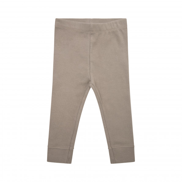 Petit by Sofie Schnoor Leggins Rib Alabama Warm Grey - Billede 2