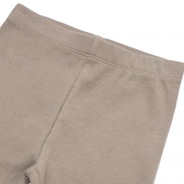 Petit by Sofie Schnoor Leggins Rib Alabama Warm Grey - Billede 3