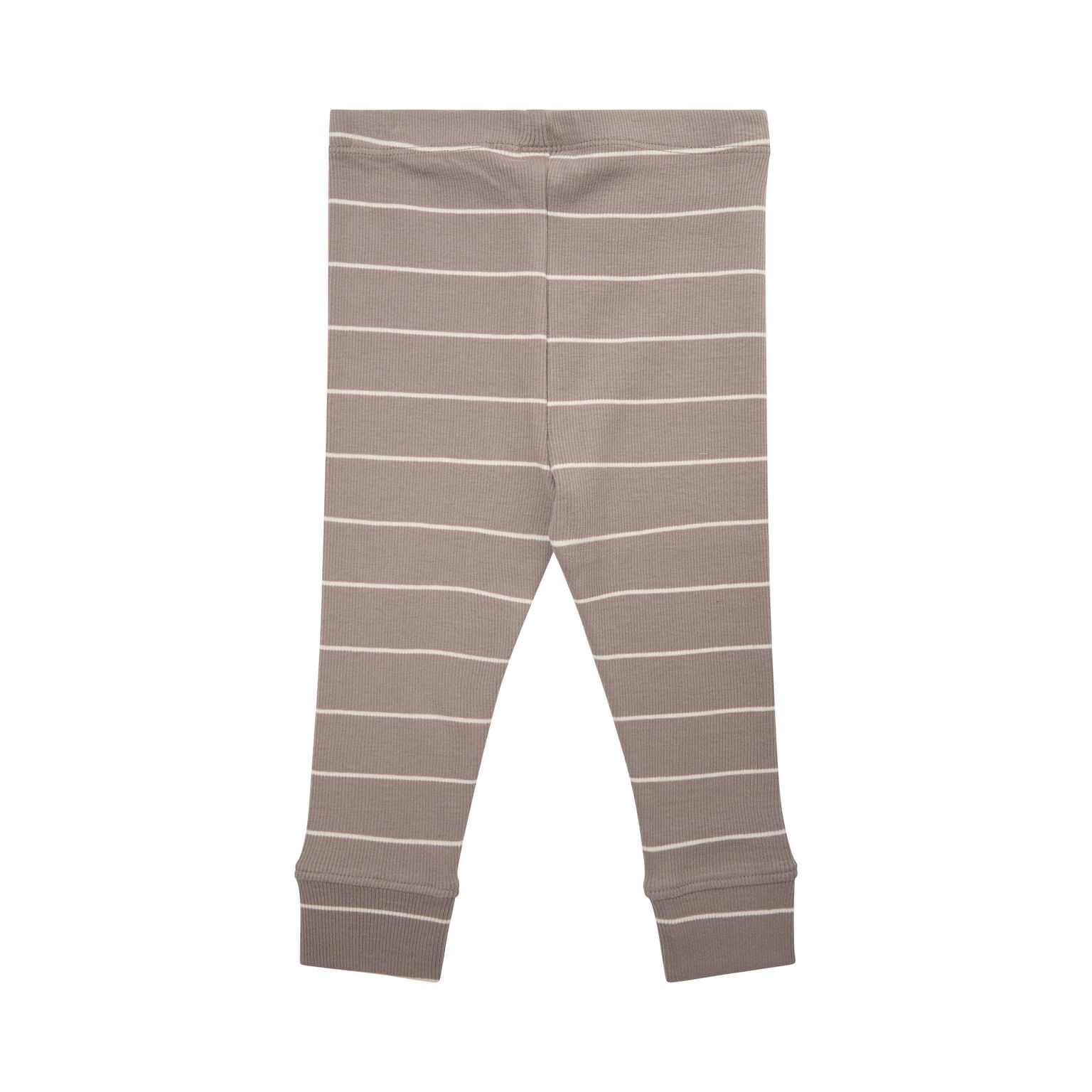 Petit by Sofie Schnoor Leggins Rib Alabama Warm Grey - Billede 3