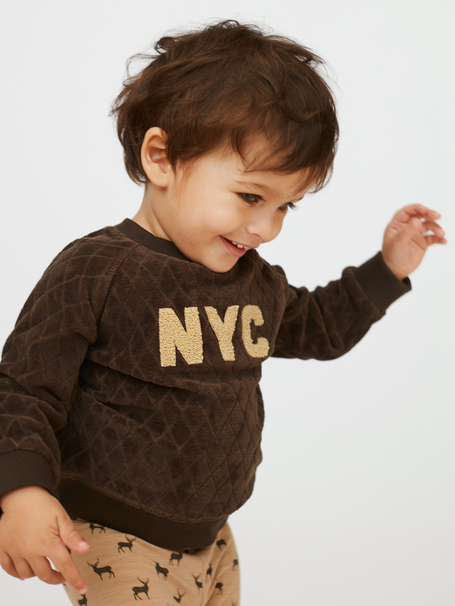 Petit by Sofie Schnoor Sweatshirt Alfred Brown - Billede 4