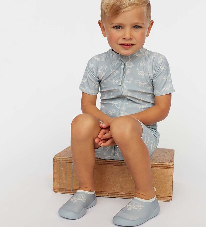 Petit by Sofie Schnoor Sommerdragt Dusty Blue - Billede 4