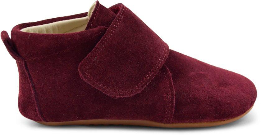 PomPom Sutsko Velcro Bordeaux Suede