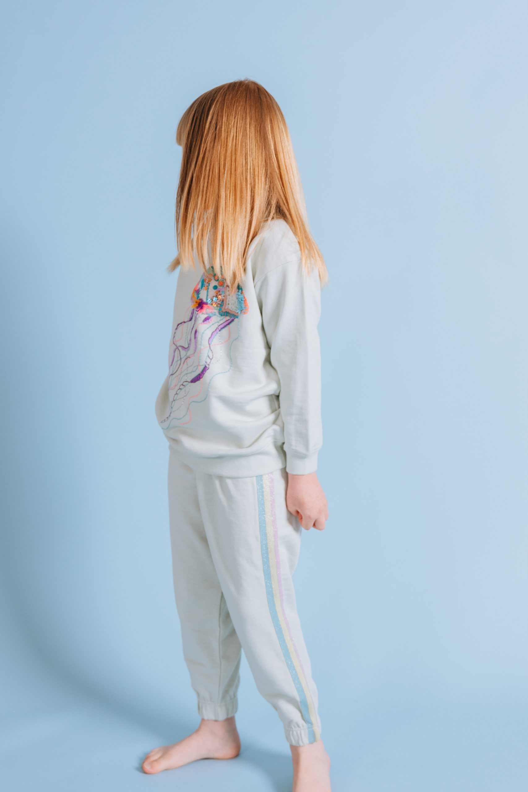 Soft Gallery Sweatpants Gizzi Sitetape Pale Aqua - Billede 3