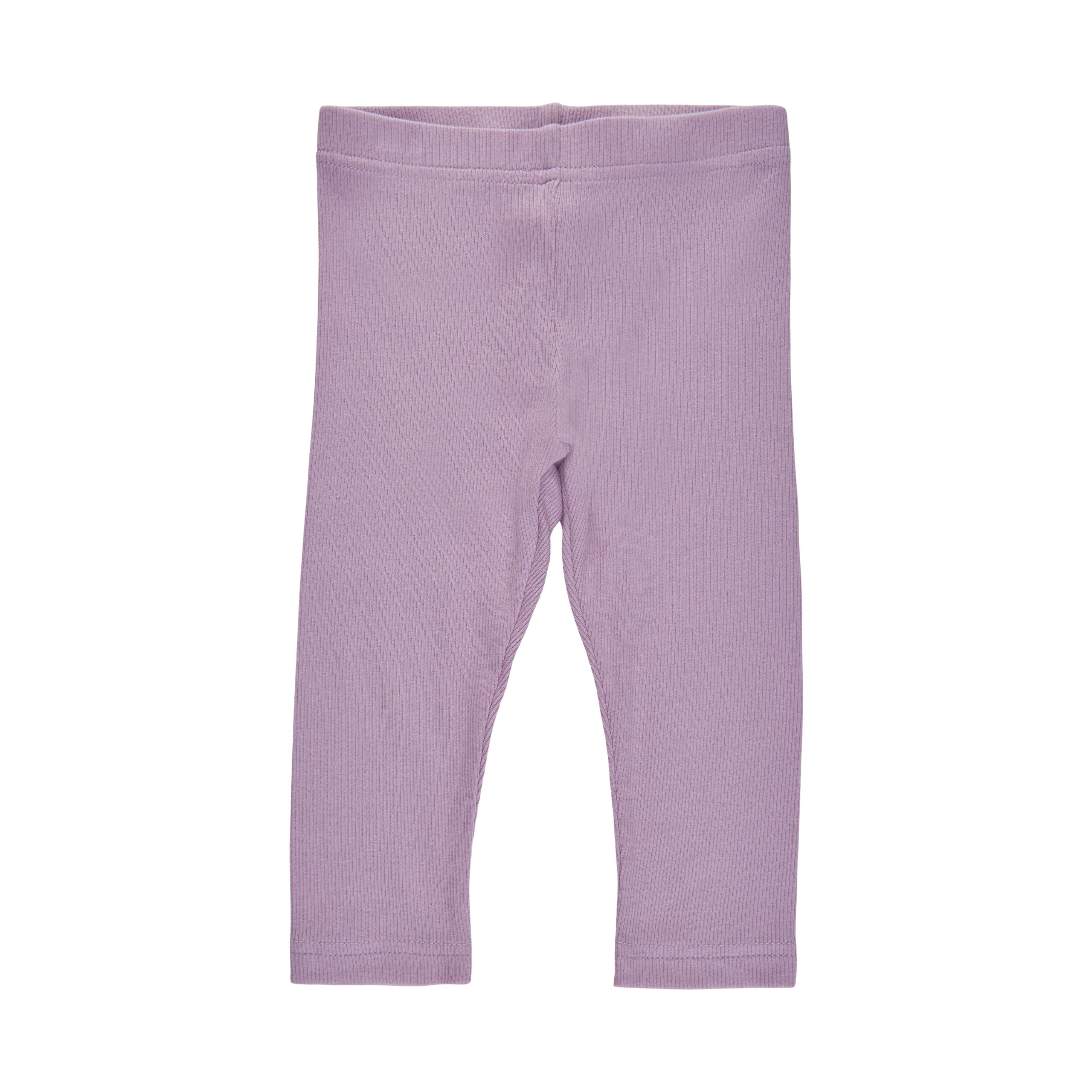 Soft Gallery Leggins Baby Issey Solid Rib Orchid Bloom