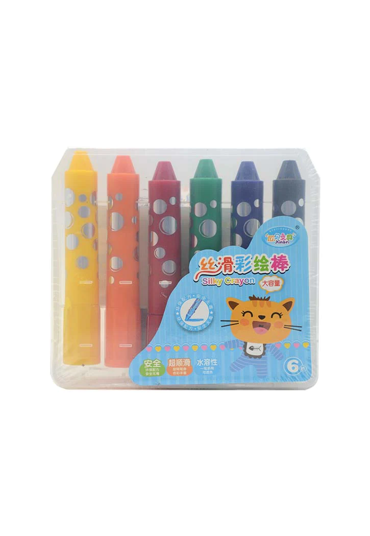 Silky Crayon oliefarver 6 stk. Soft - Billede 2
