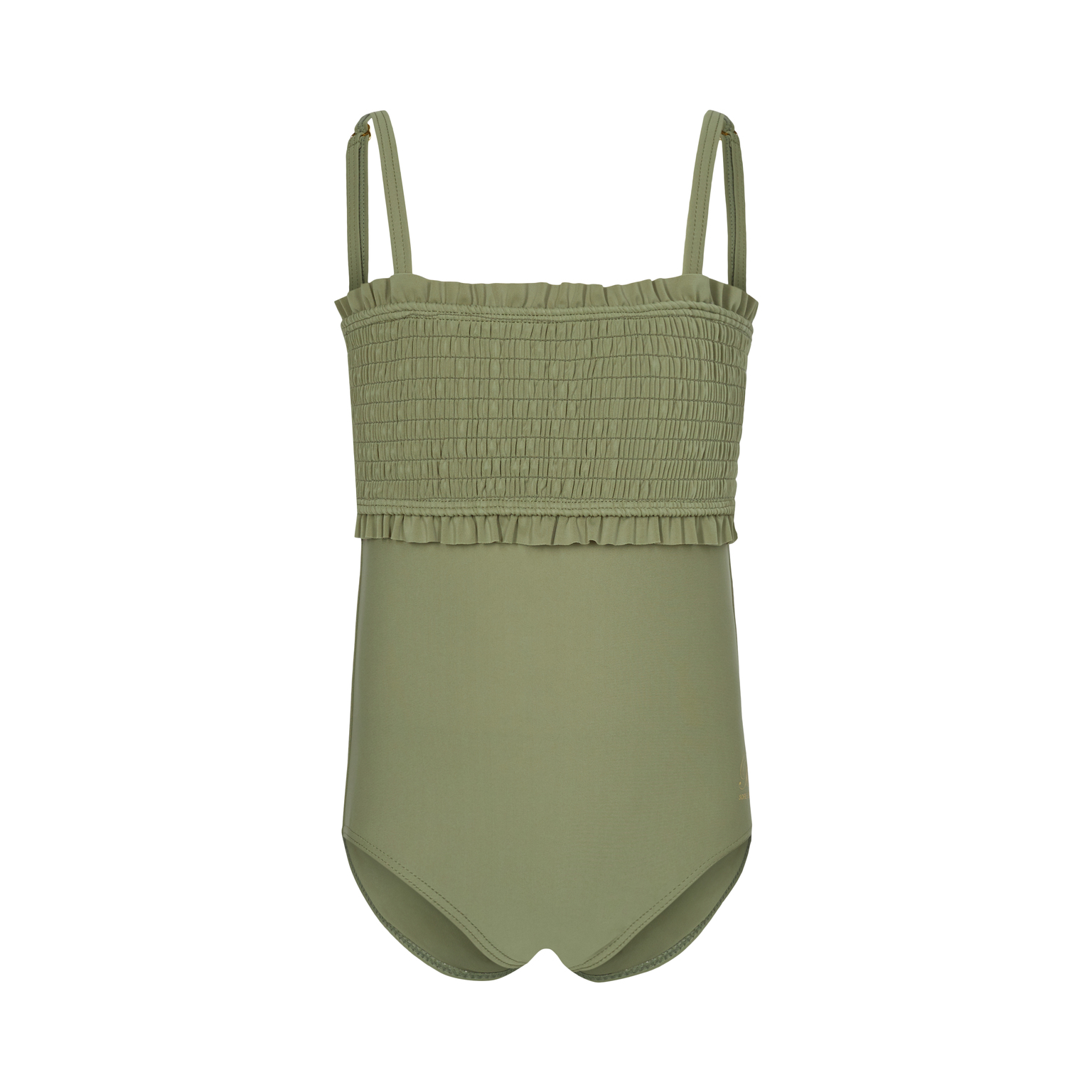 Sofie Schnoor Girls Badedragt Madelaine Army Green