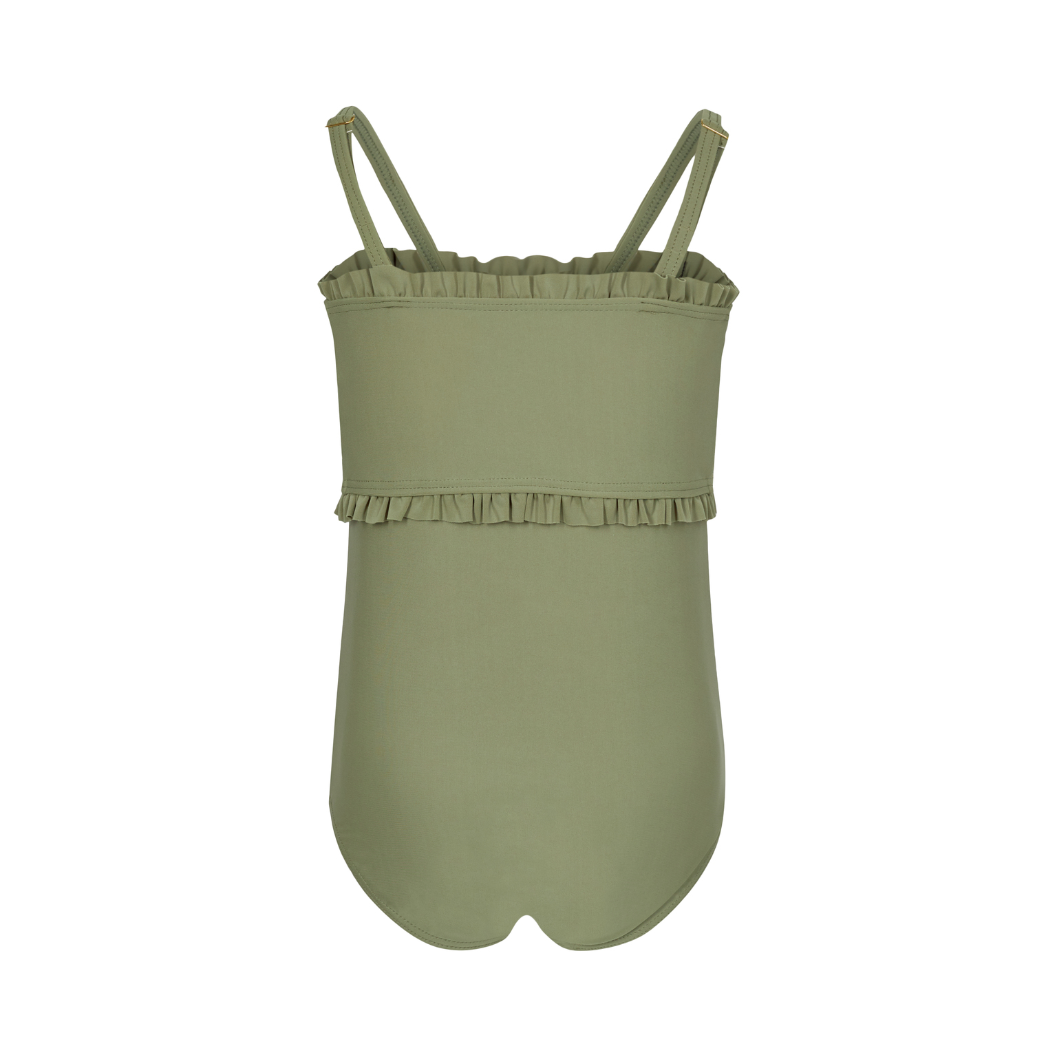 Sofie Schnoor Girls Badedragt Madelaine Army Green - Billede 2