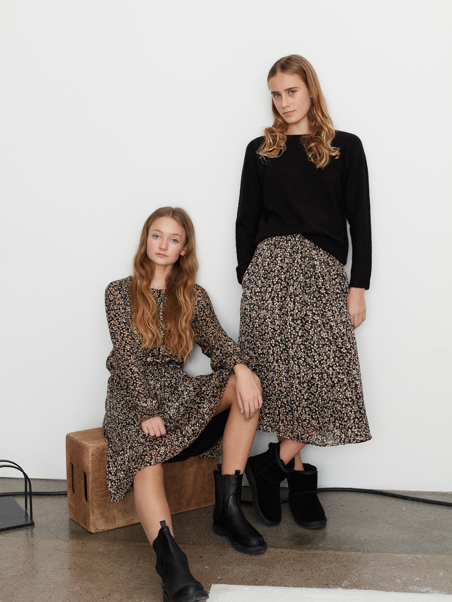 Sofie Schnoor Girls Kjole Black - Billede 3