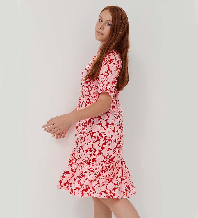 Sofie Schnoor Girls Kjole Bright Red - Billede 4