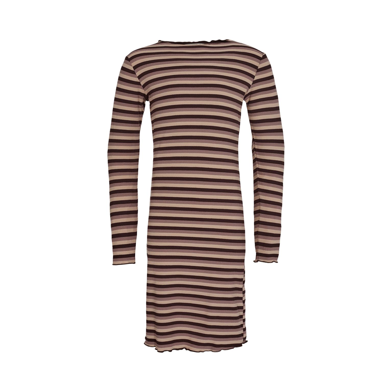 Sofie Schnoor Girls Kjole Rib Warm Brown