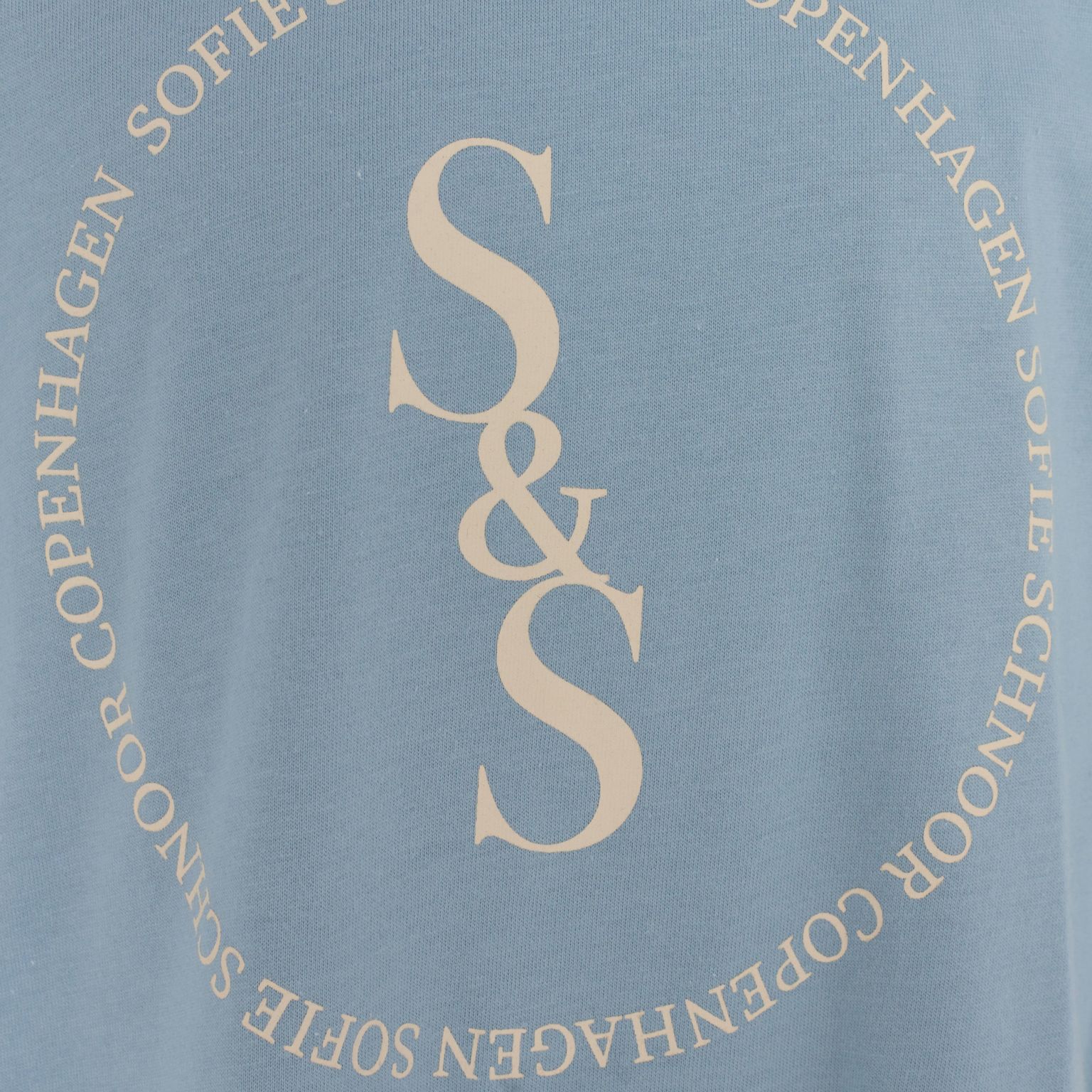 Sofie Schnoor Girls T-shirt Light Blue - Billede 3