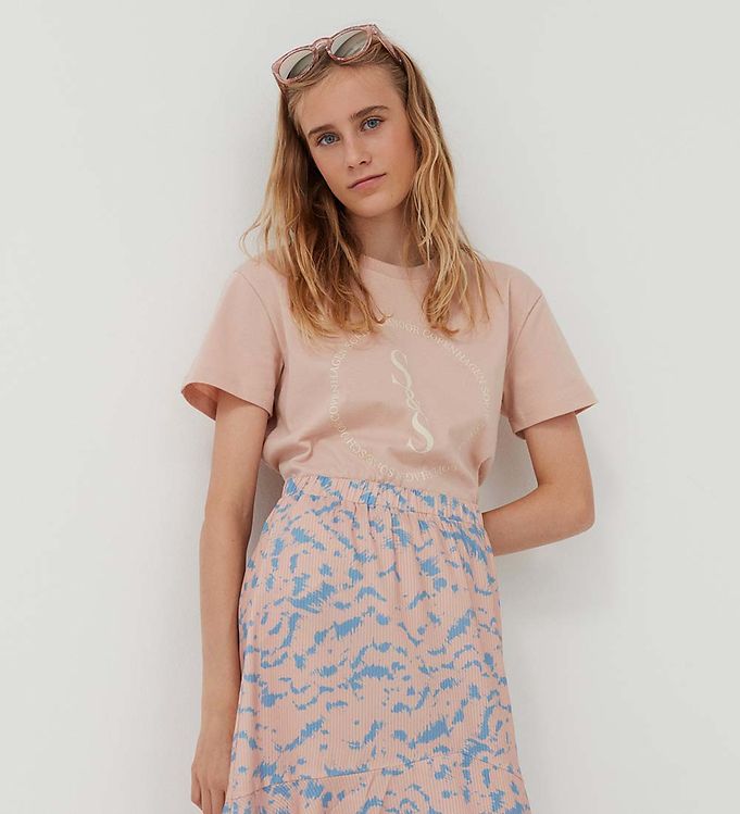 Sofie Schnoor Girls T-shirt Light Rose - Billede 4