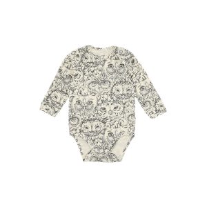 Soft Gallery Body Bob Cream AOP Owl