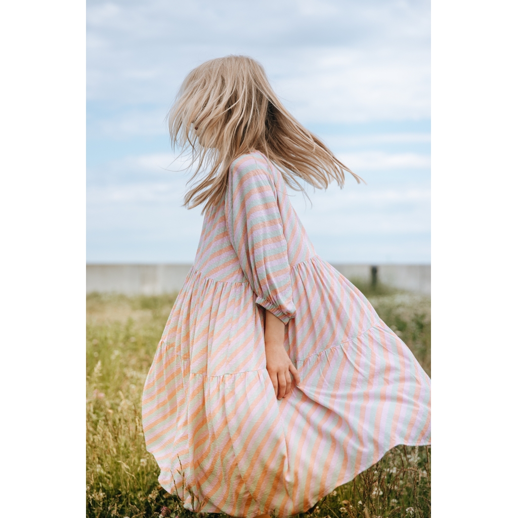 Soft Gallery Kjole Honesty Dewist AOP Candystripe - Billede 3